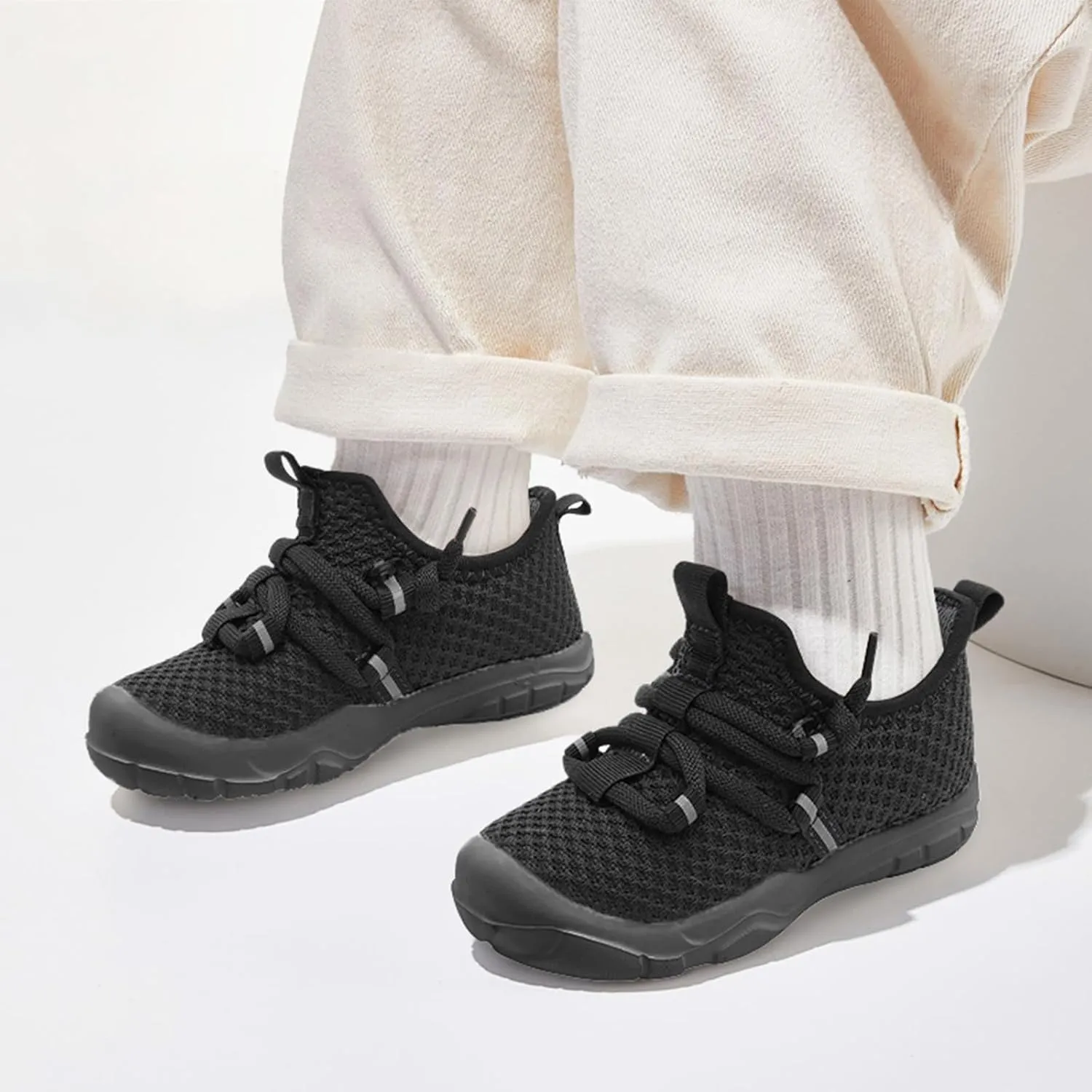 Centipede Demon Toddler Shoes Boys Girls Barefoot Shoes Kids Breathable Walking Running Shoe Slip on Sneakers Lightweight Outdoor Athletic Tennis Shoe