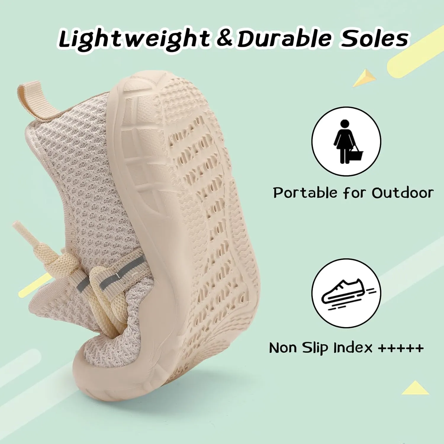 Centipede Demon Toddler Shoes Boys Girls Barefoot Shoes Kids Breathable Walking Running Shoe Slip on Sneakers Lightweight Outdoor Athletic Tennis Shoe