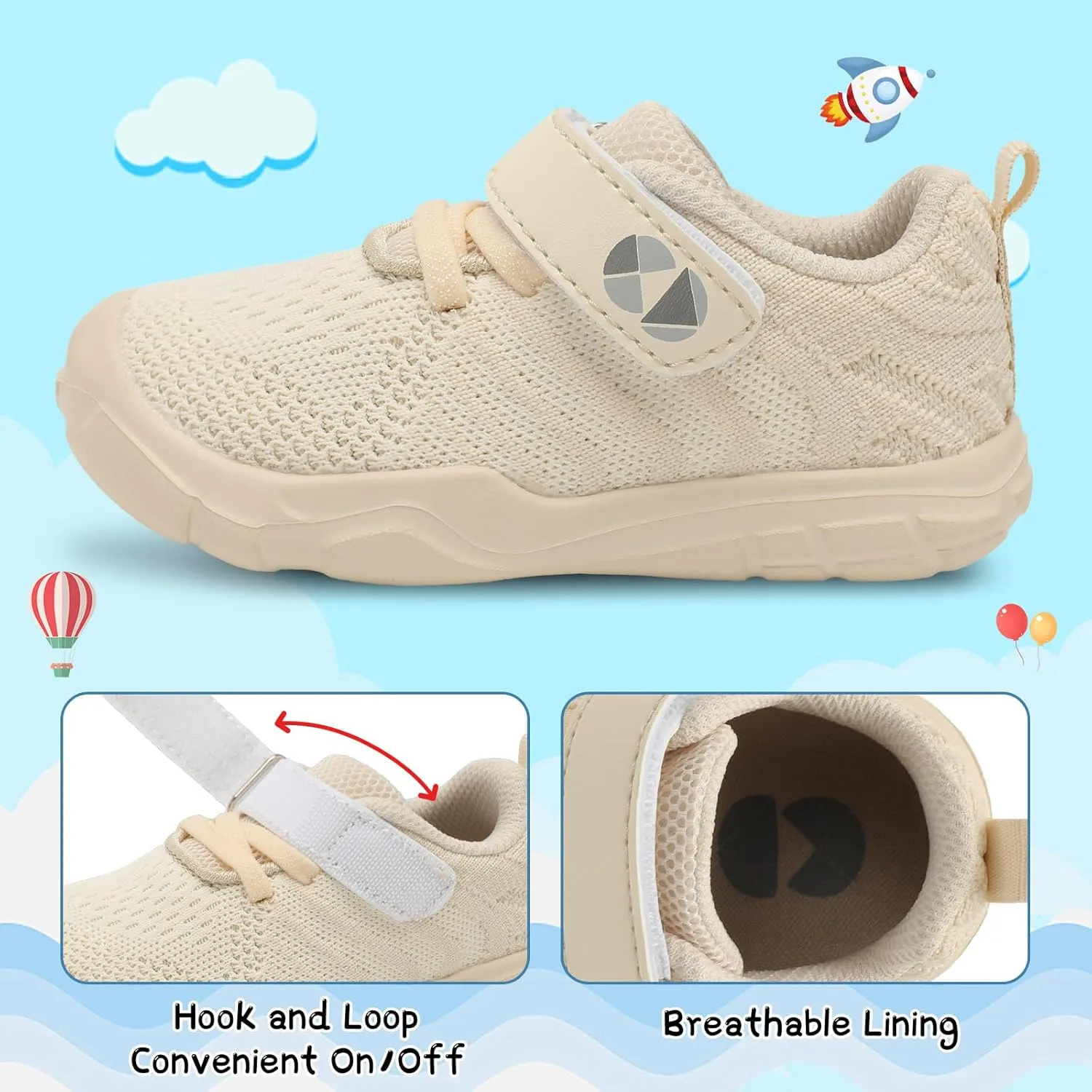 Centipede Demon Toddler Shoes Boys Girls Breathable Sneakers Kids Barefoot Shoes Lightweight Walking Running Shoe Outdoor Athletic Tennis Shoe