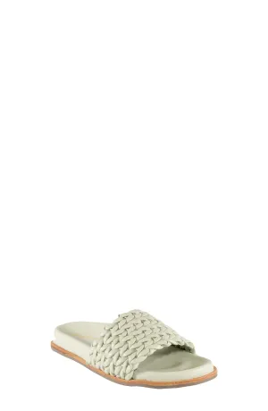Ciara Sage Woven Slide Sandal