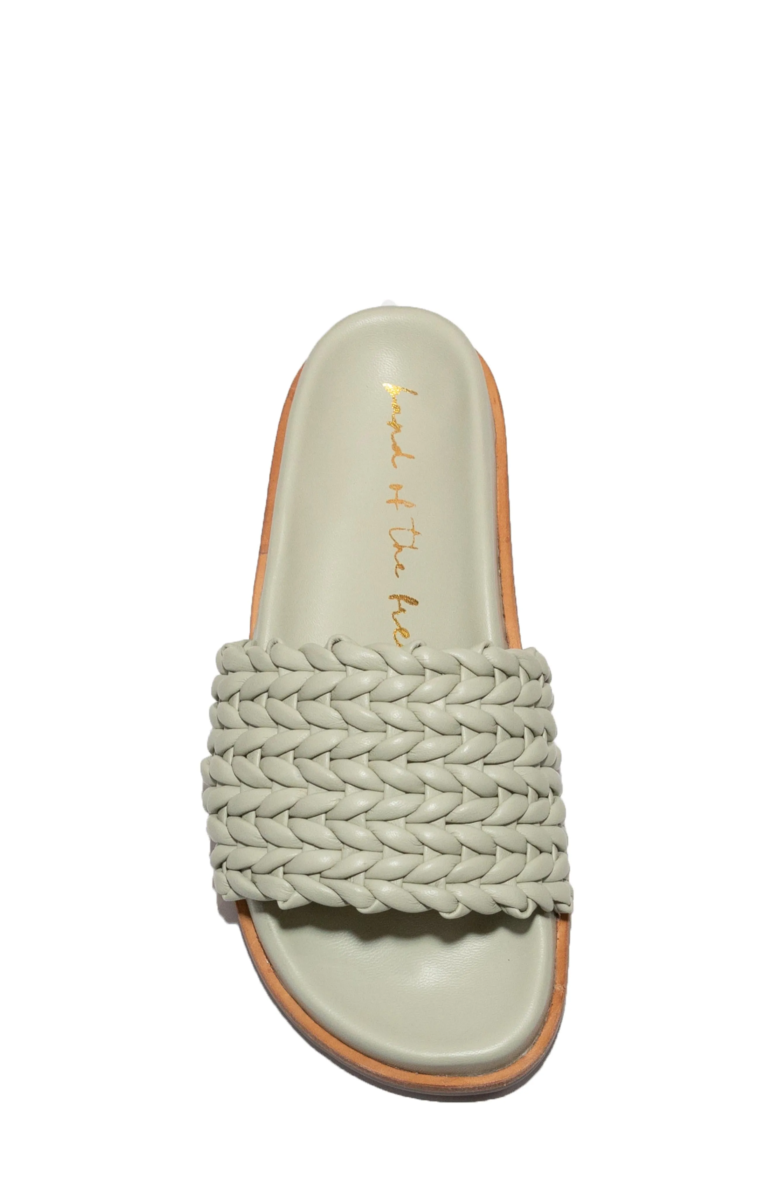 Ciara Sage Woven Slide Sandal