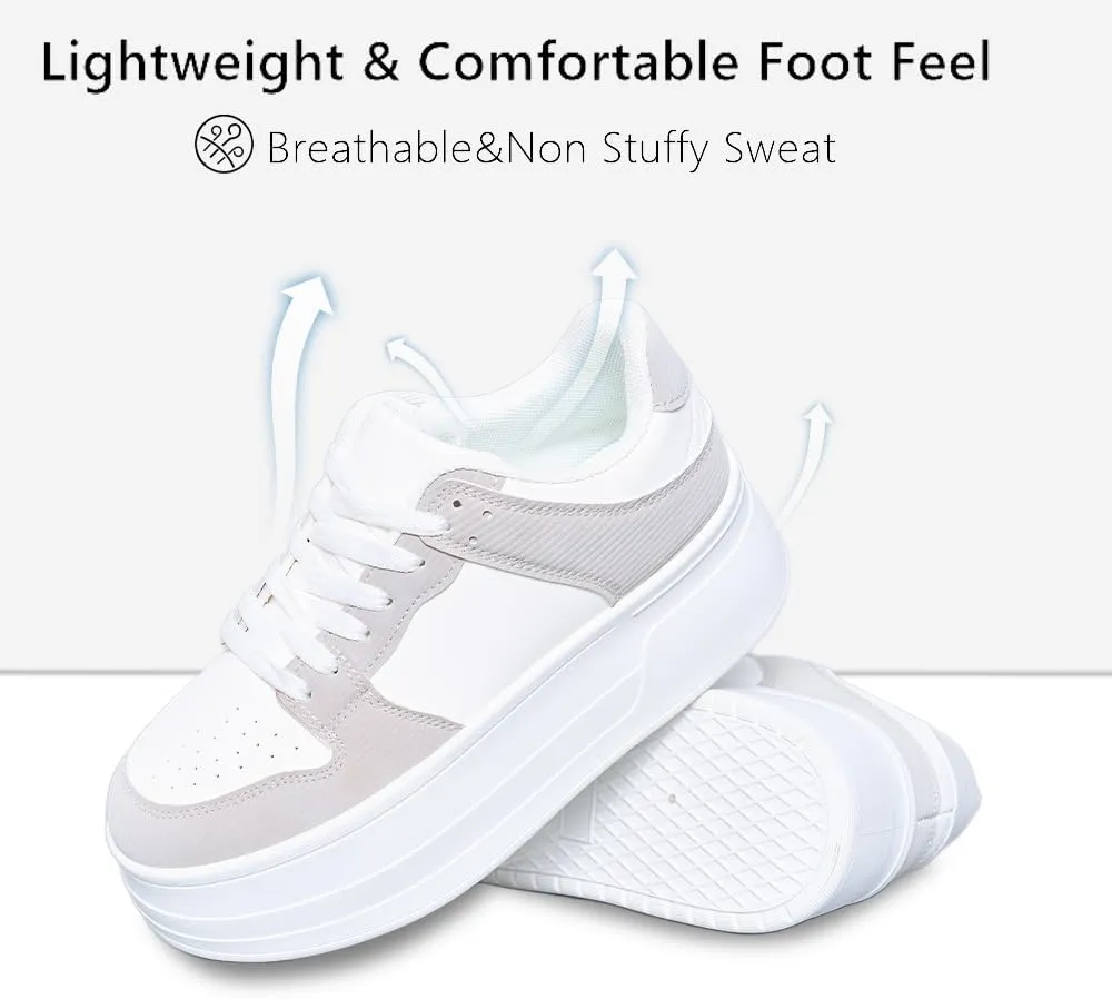 Classic Fashion Sneakers,Slip-Resistant and Durable, Casual Sports Shoes,Breathable and Lightweight, Minimalist White Shoes