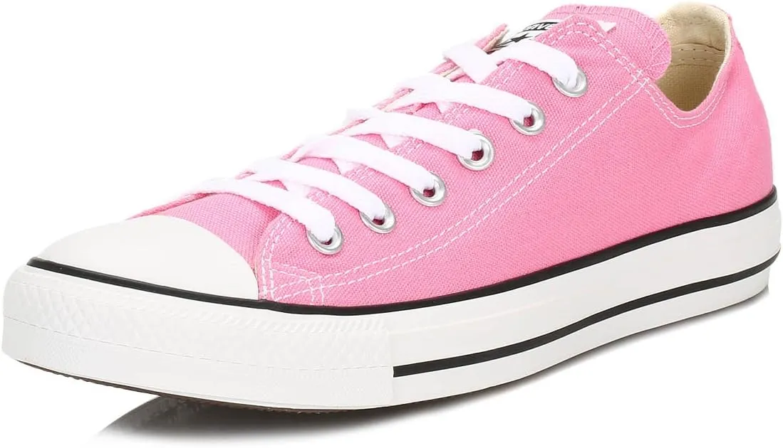Converse Chuck Taylor All Star Canvas Low Top Sneaker, Pink ,3.5 mens_us/5.5 womens_us
