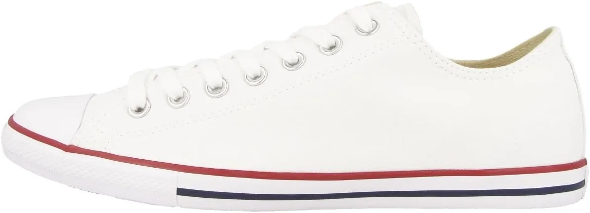Converse Chuck Taylor All Star Shoes (M7652) Low Top in Optical White, Size: 8 D(M) US Mens / 10 B(M) US Womens, Color: Optical White