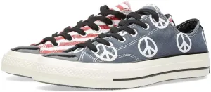 Converse Unisex 70 Peace Flag Ox Red/White/Blue (11.5 Men/Women 13.5)