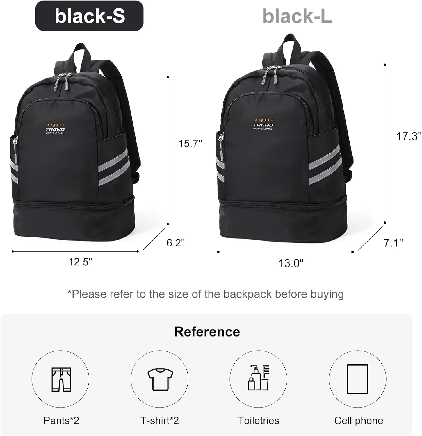 Coofay Gym Backpack for Women - Waterproof, Lightweight, Sports Travel Gym Bag with Shoe Compartment