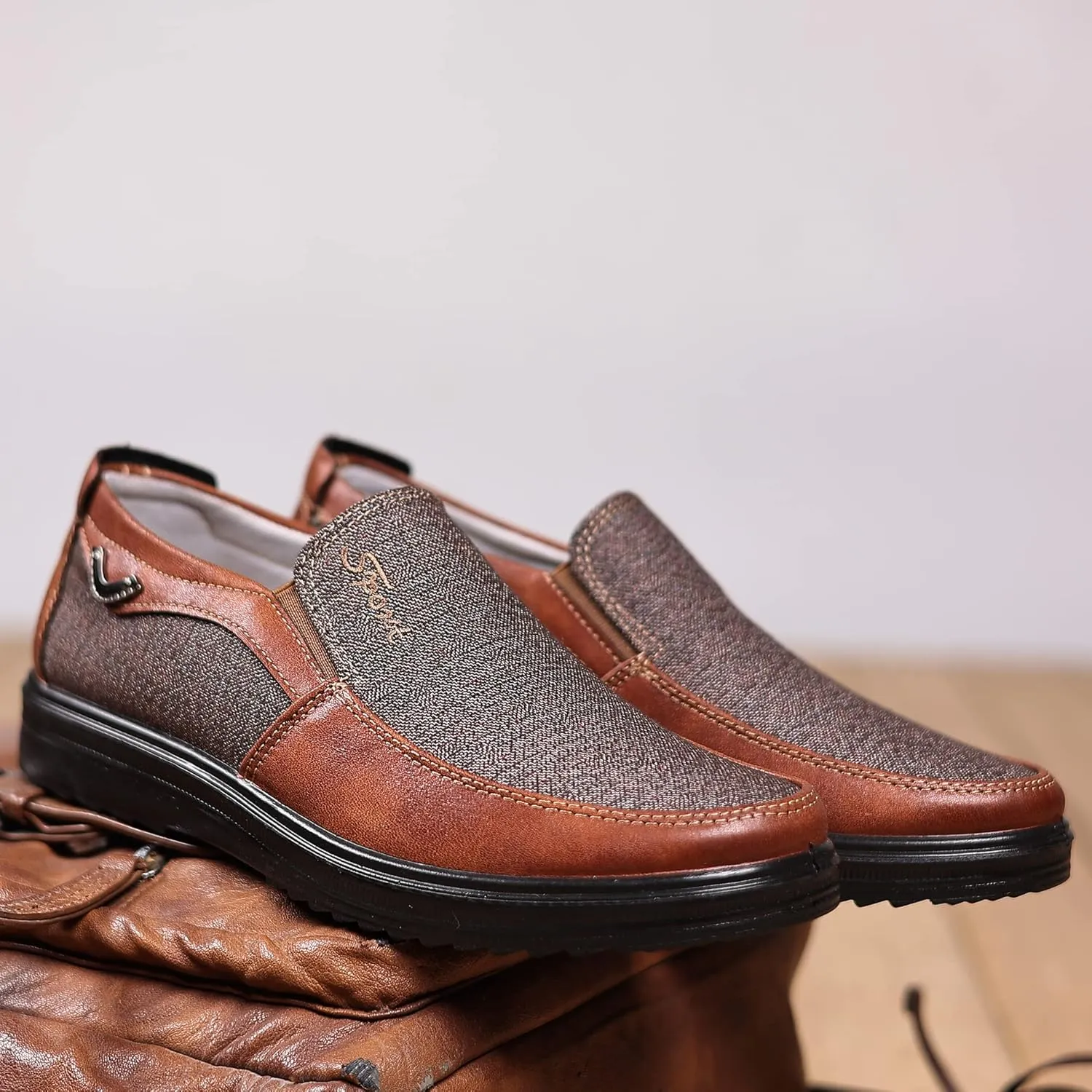 COSIDRAM Mens Loafer Casual Shoes Comfort Lightweight Driving Travel Walking Shoes for Adult Male