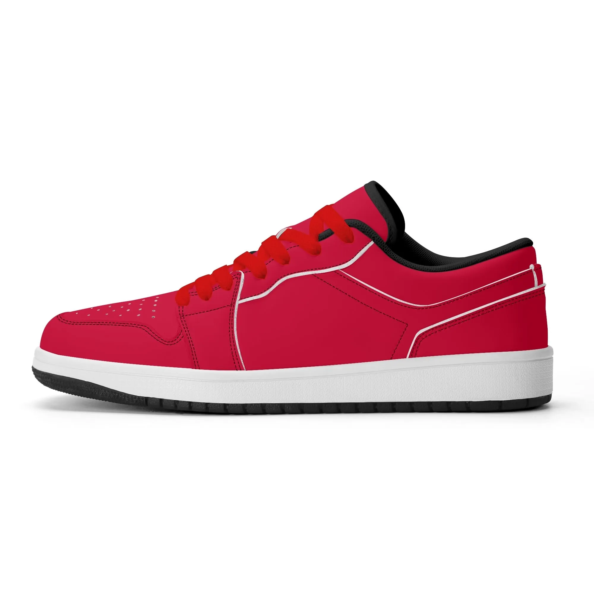Crimson Low Top Leder Sneaker für Damen