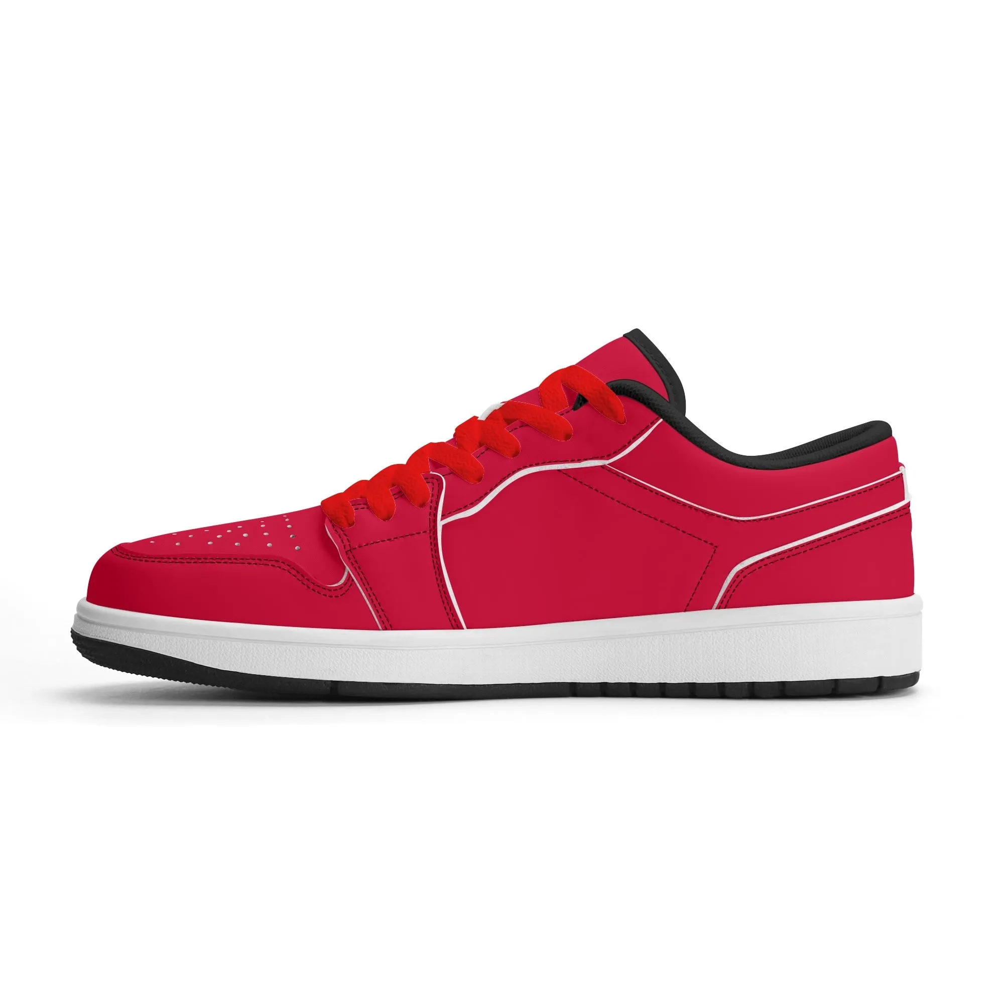 Crimson Low Top Leder Sneaker für Damen
