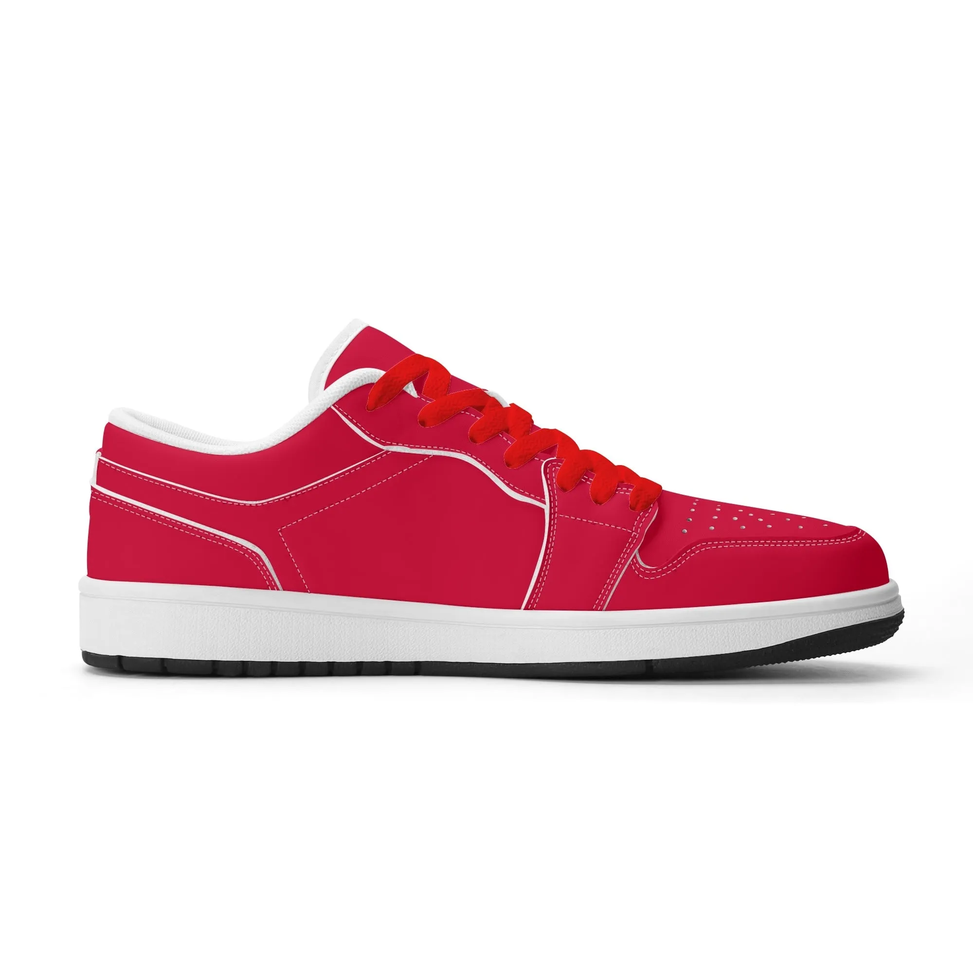 Crimson Low Top Leder Sneaker für Damen