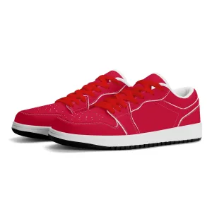 Crimson Low Top Leder Sneaker für Damen