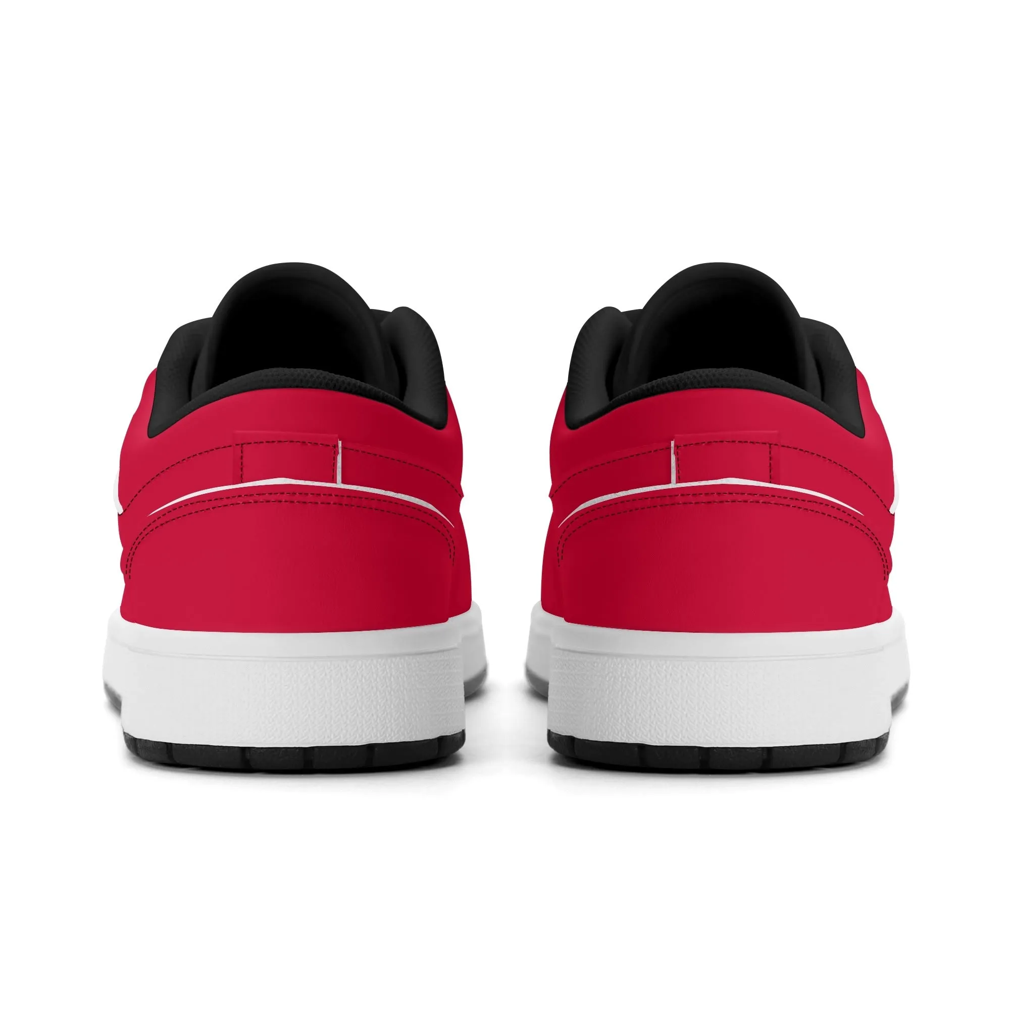 Crimson Low Top Leder Sneaker für Damen