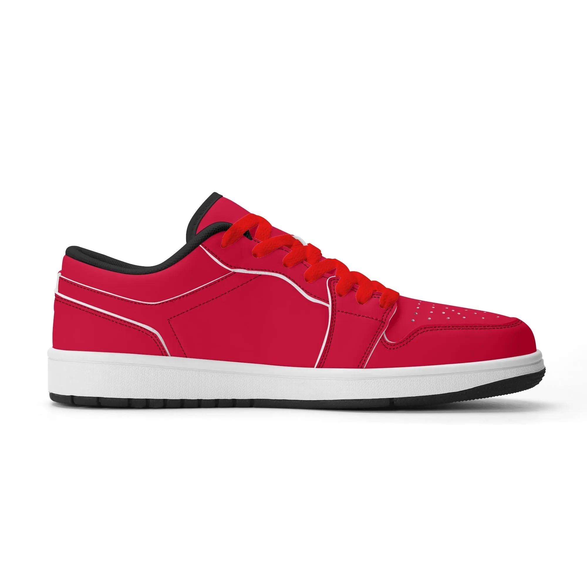Crimson Low Top Leder Sneaker für Damen