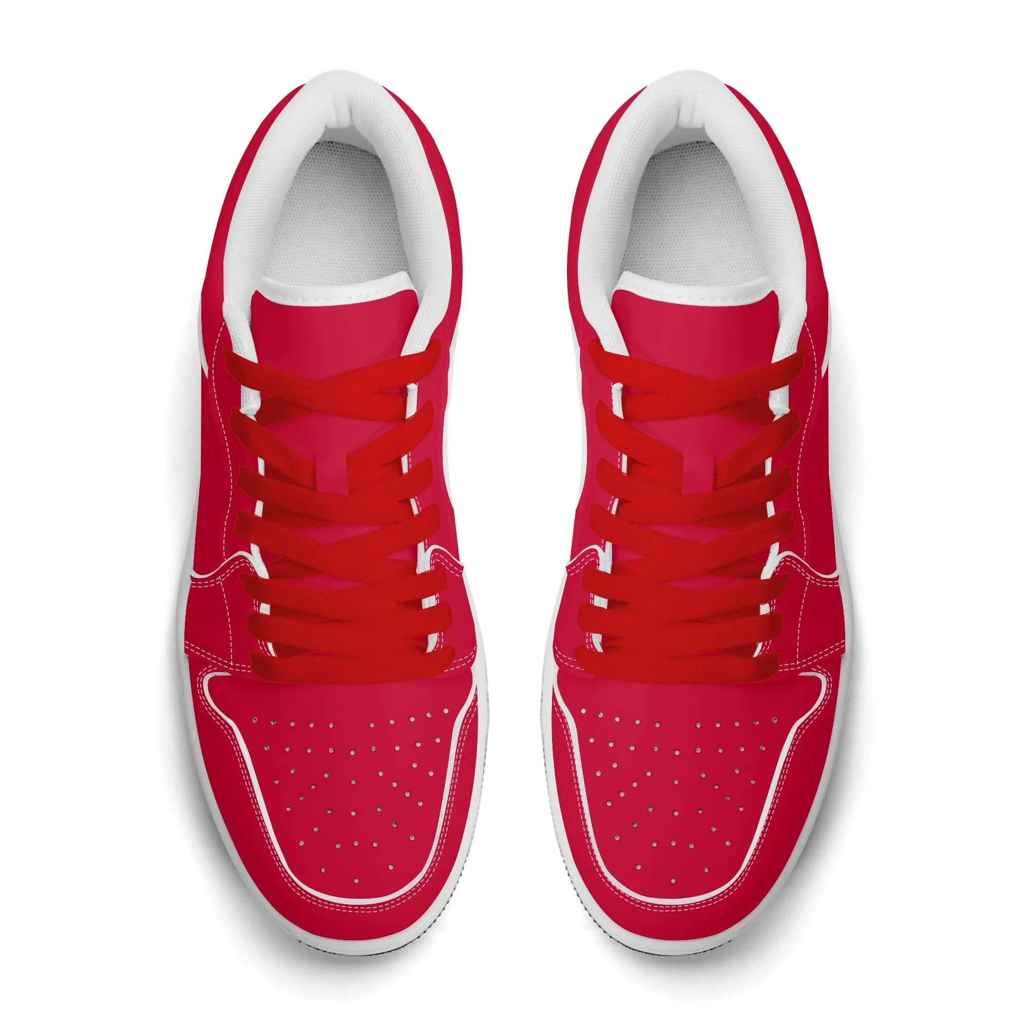 Crimson Low Top Leder Sneaker für Damen