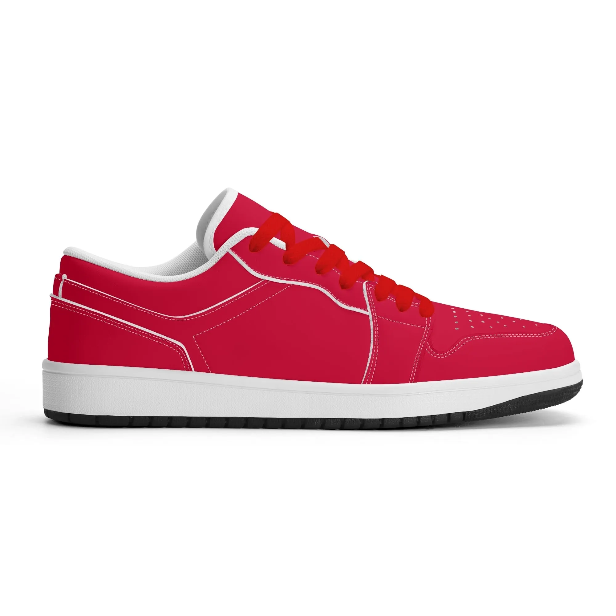 Crimson Low Top Leder Sneaker für Damen