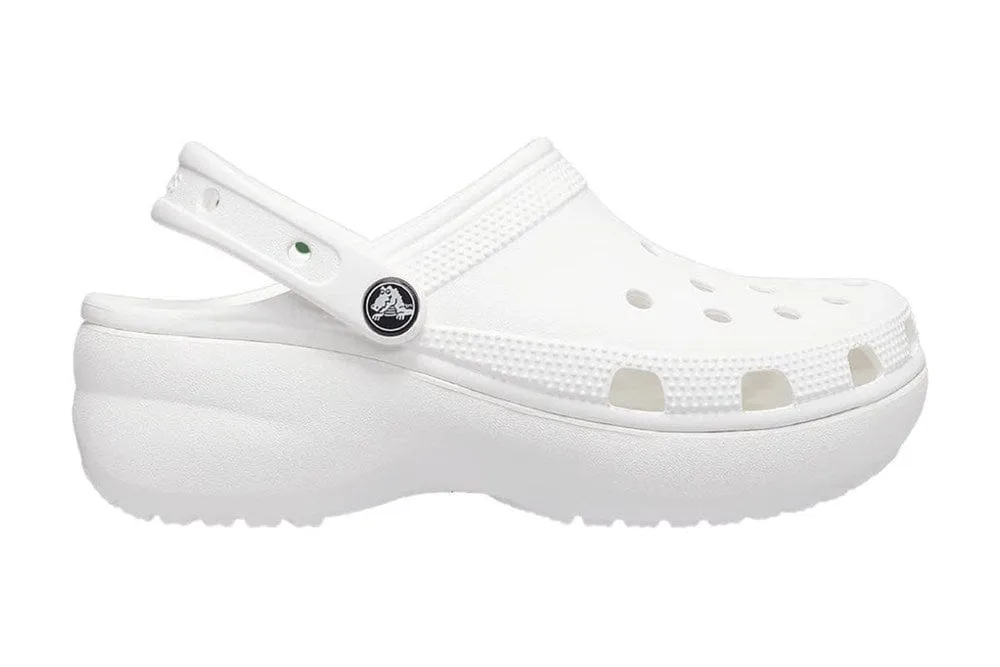 Crocs Classic Platform Clog - White
