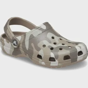 Crocs Classic Printed Camo Clog Mushroom/Multi
