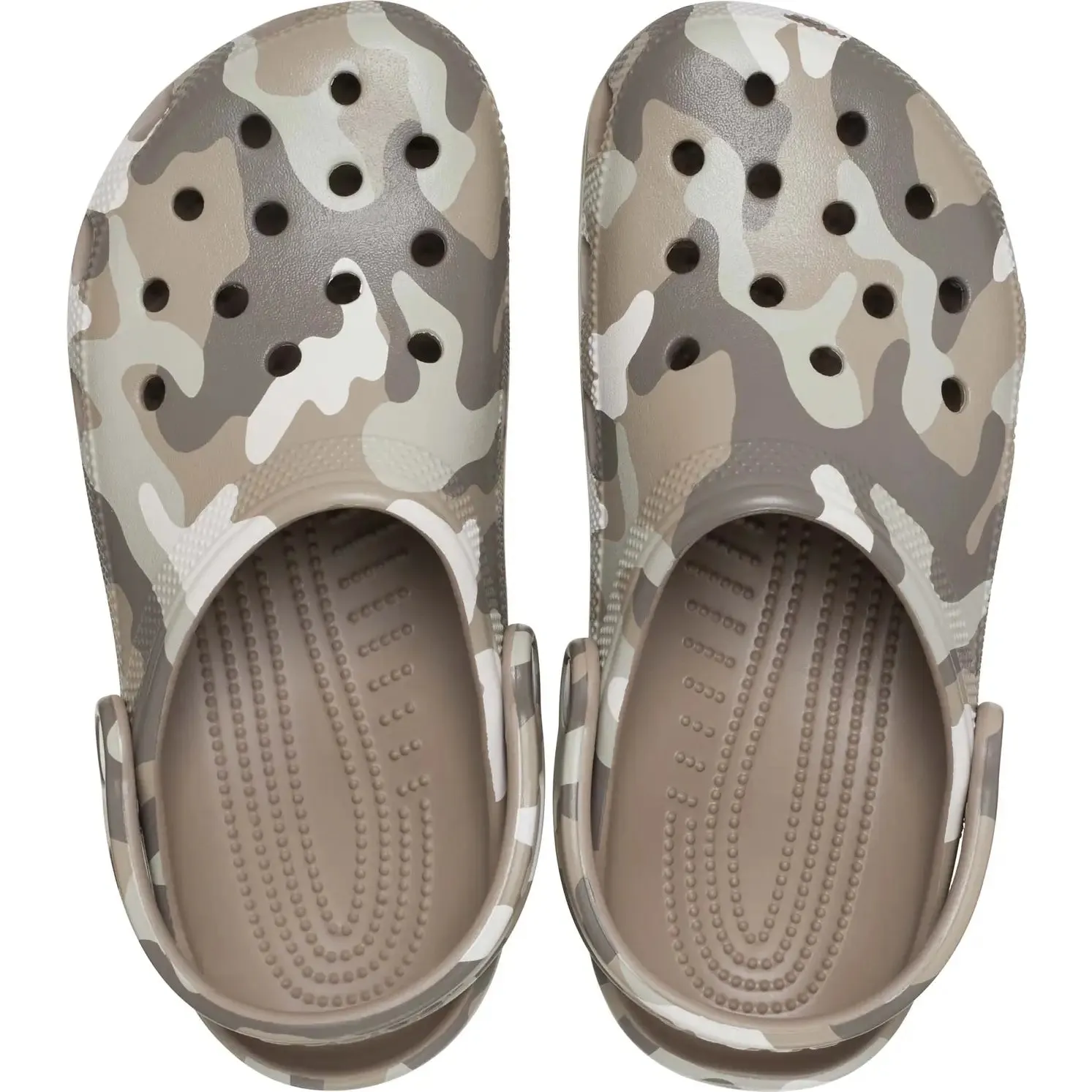 Crocs Classic Printed Camo Clog Mushroom/Multi