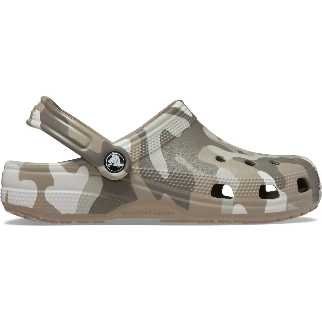 Crocs Classic Printed Camo Clog Mushroom/Multi