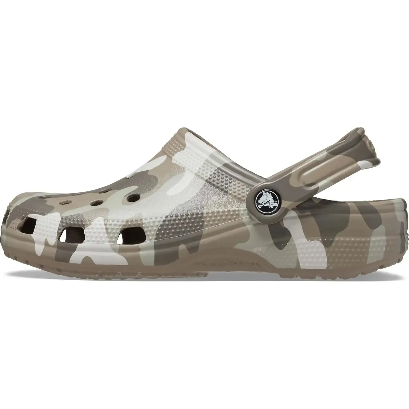 Crocs Classic Printed Camo Clog Mushroom/Multi