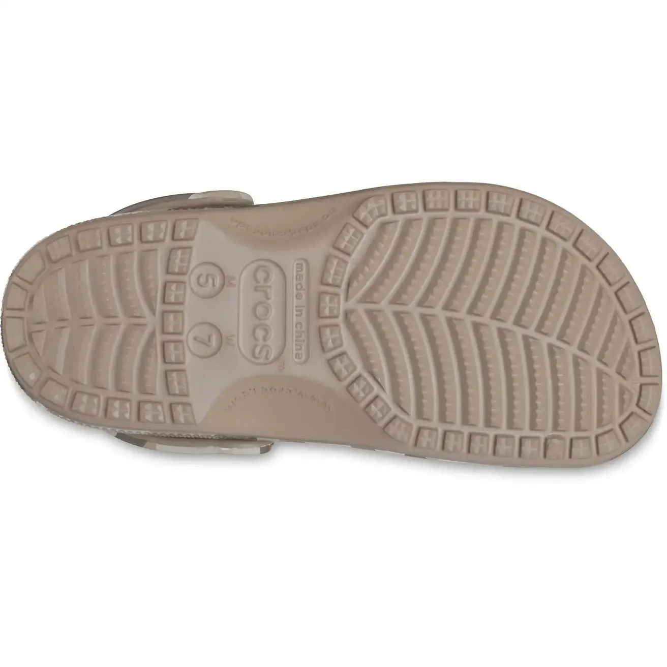 Crocs Classic Printed Camo Clog Mushroom/Multi