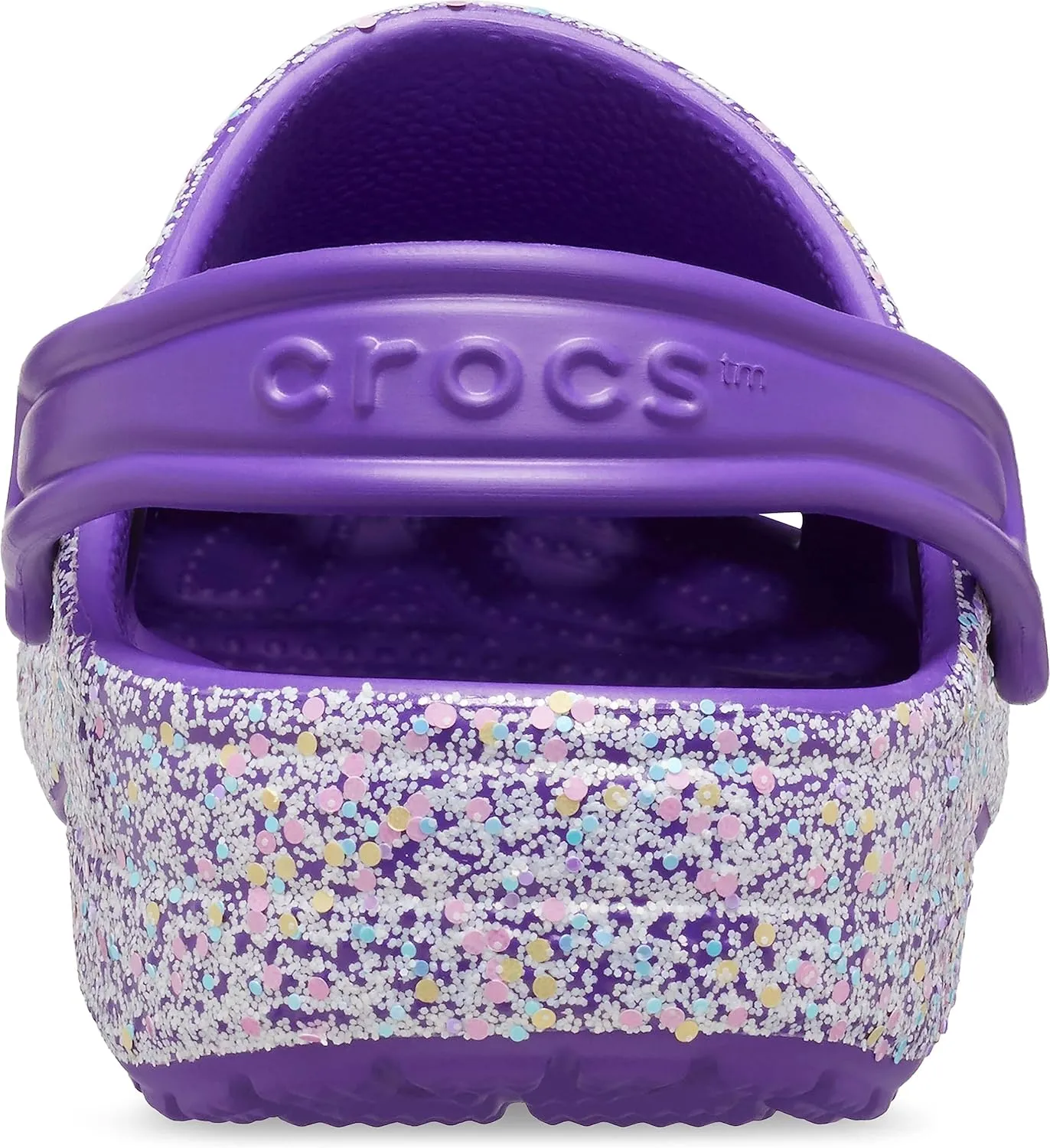 Crocs Kids' Classic Glitter Clog