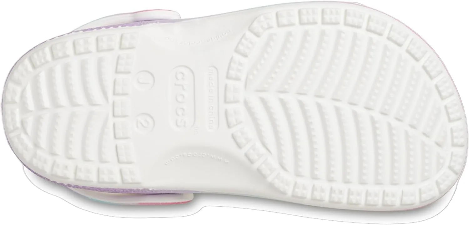 Crocs Kids' Classic Glitter Clog