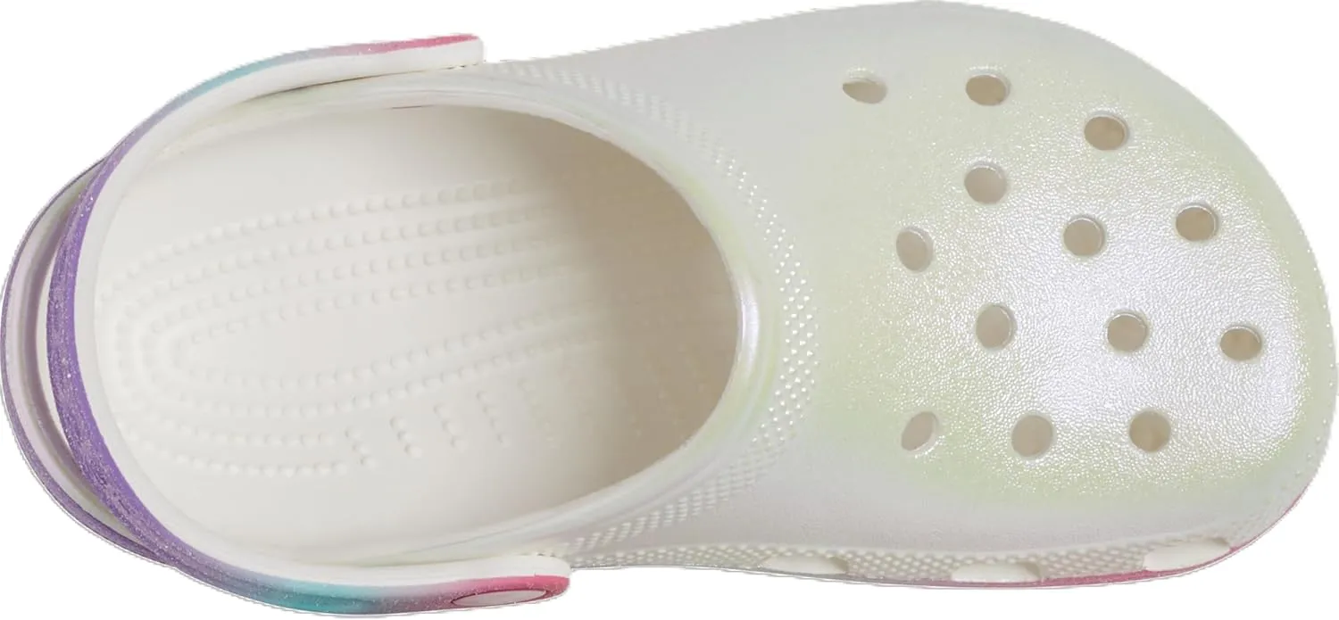 Crocs Kids' Classic Glitter Clog