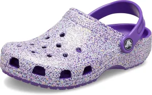 Crocs Kids' Classic Glitter Clog