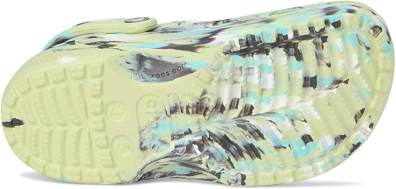 Crocs Kids' Classic Marbled Tie-Dye Clog