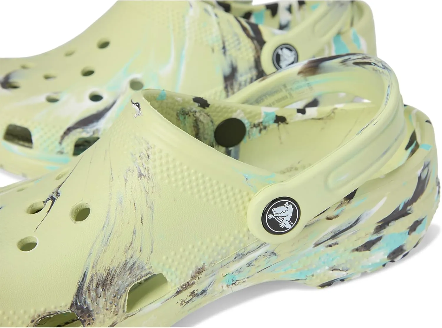 Crocs Kids' Classic Marbled Tie-Dye Clog