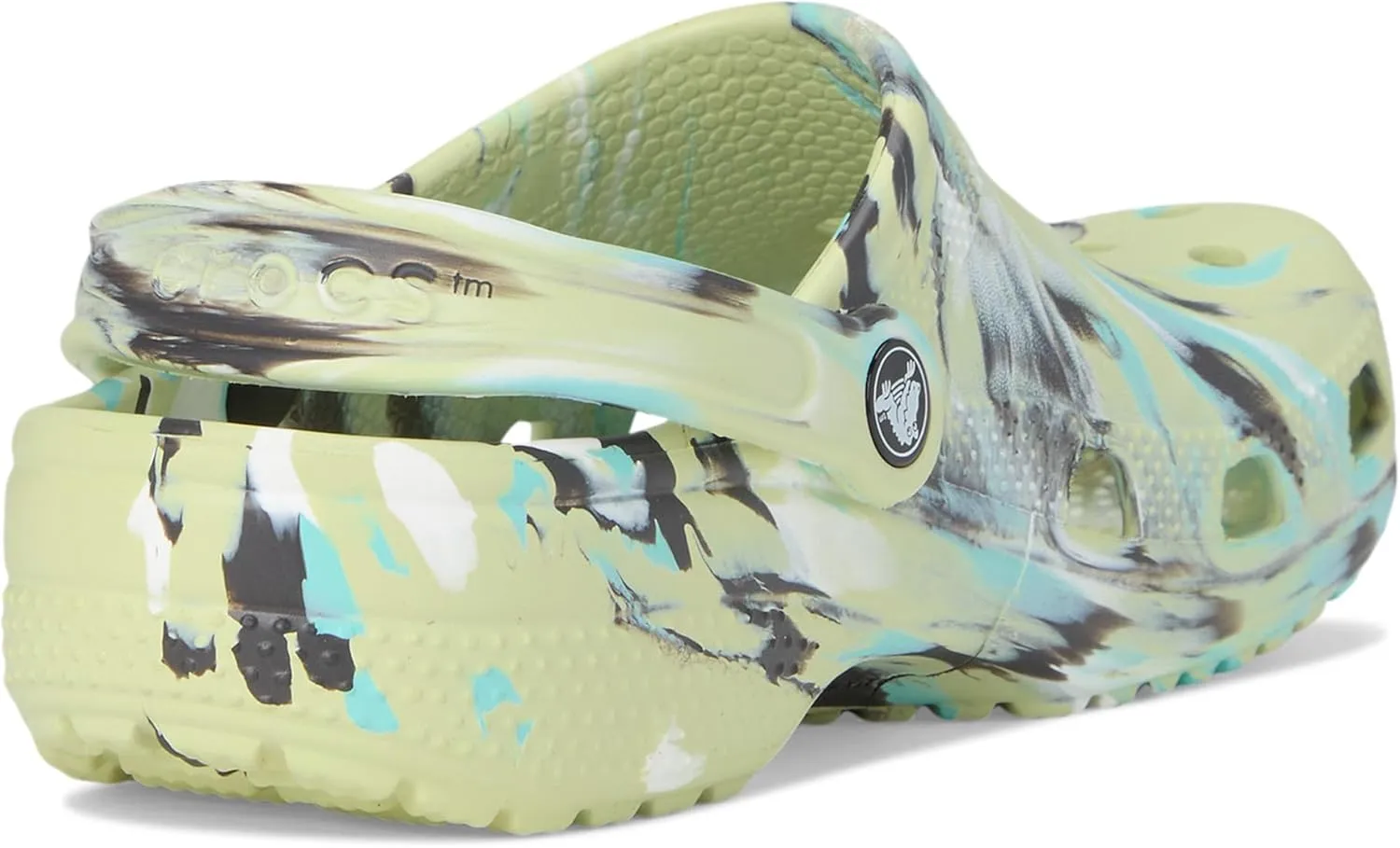 Crocs Kids' Classic Marbled Tie-Dye Clog