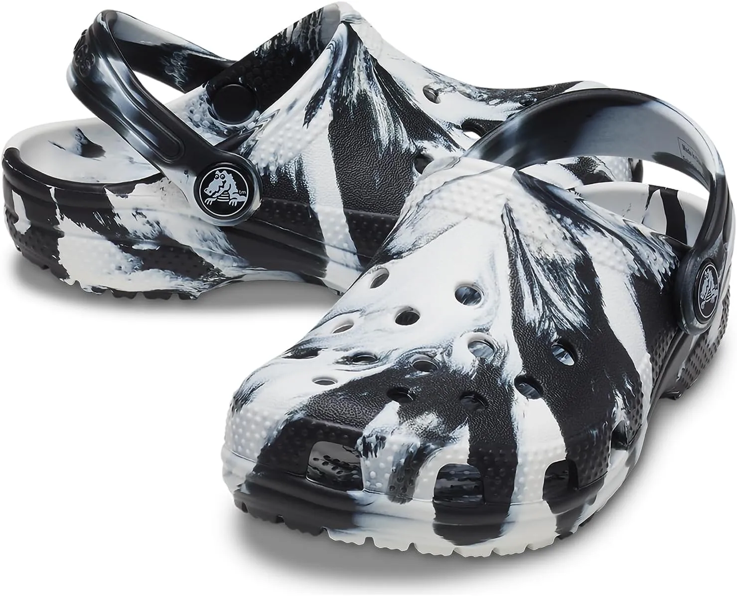 Crocs Kids' Classic Marbled Tie-Dye Clog