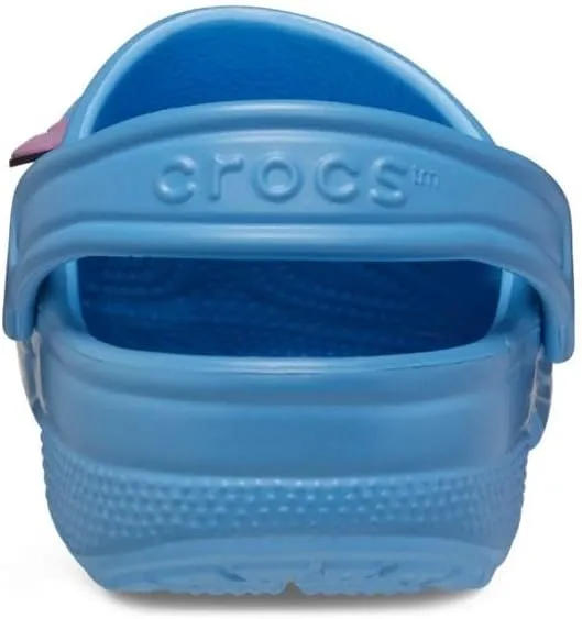 Crocs Kids Stitch Classic Clogs for Kids - Ethylene Vinyl Acetate – Round Toe Design – Pivot Heel Strap