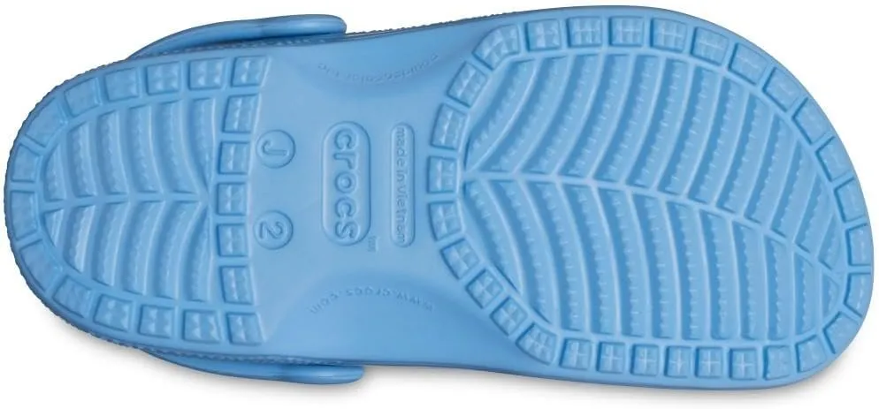 Crocs Kids Stitch Classic Clogs for Kids - Ethylene Vinyl Acetate – Round Toe Design – Pivot Heel Strap