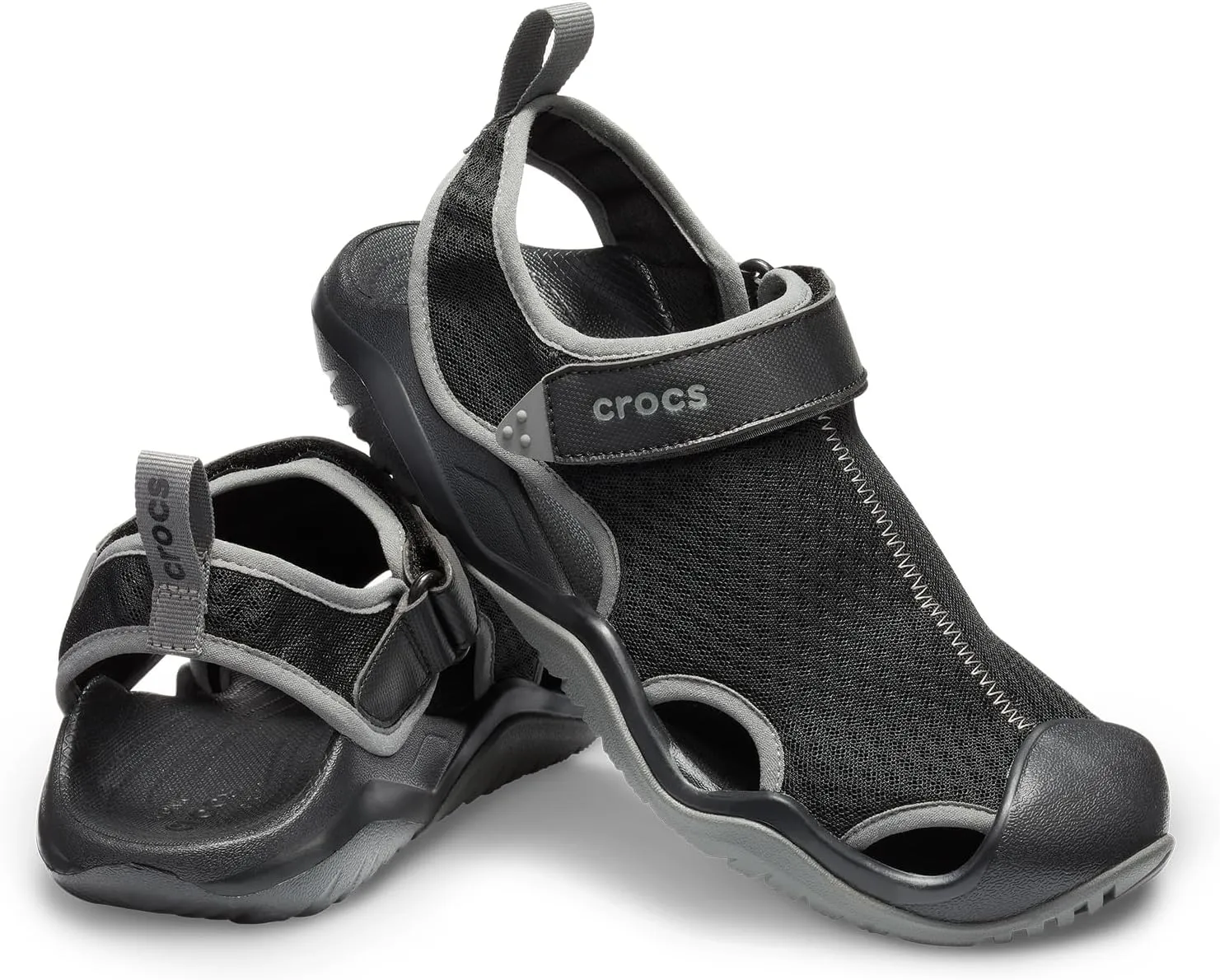Crocs Men's Swiftwater Mesh Deck Sandals
