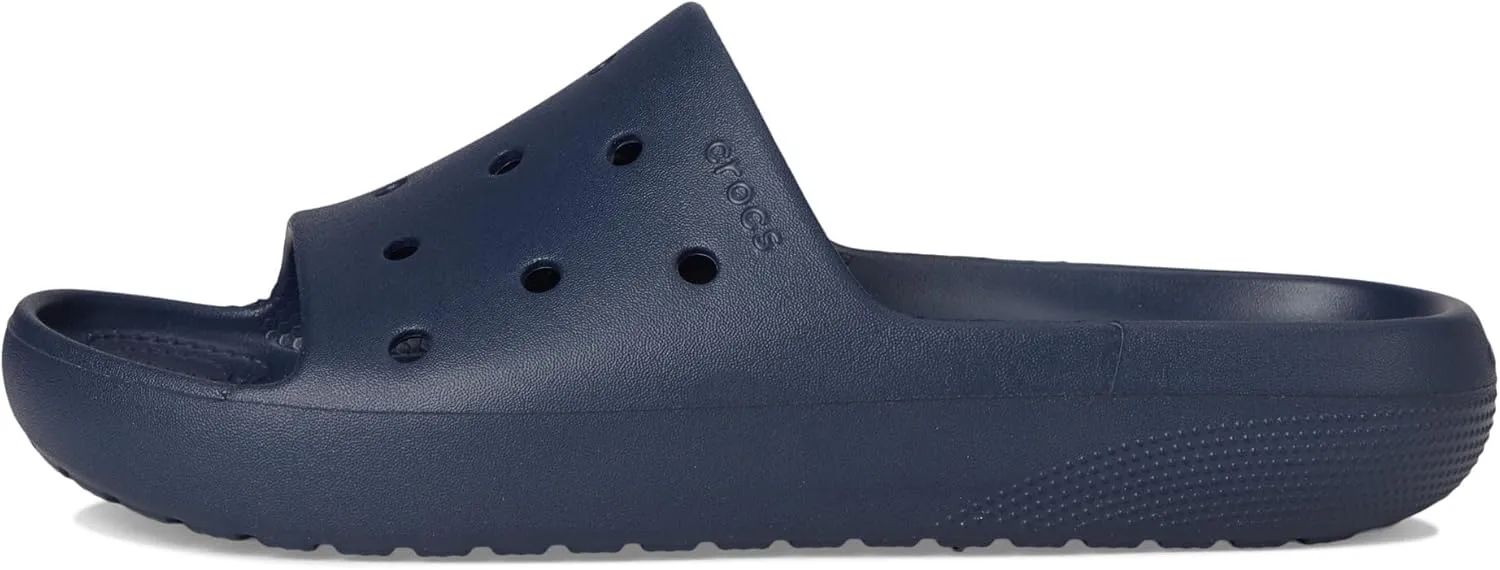 Crocs Unisex-Adult Classic Geometric Slide v2 Black