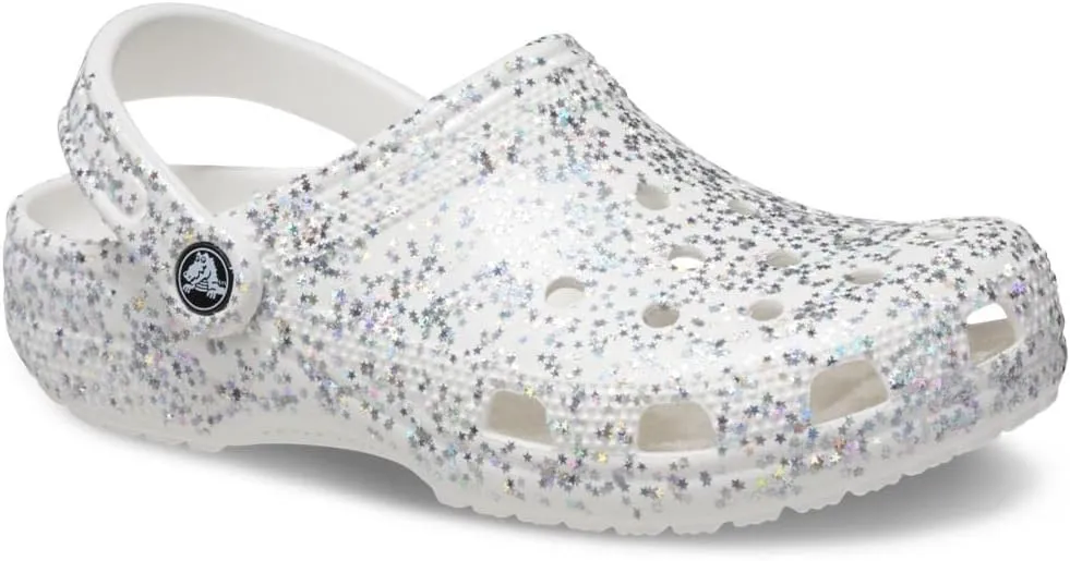 Crocs Unisex-Adult Classic Glitter Clog