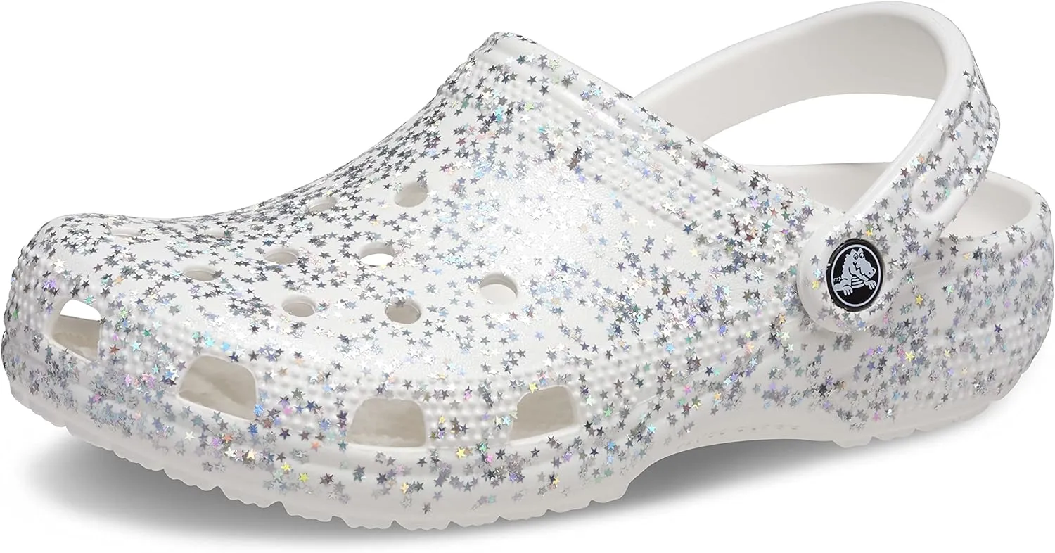 Crocs Unisex-Adult Classic Glitter Clog