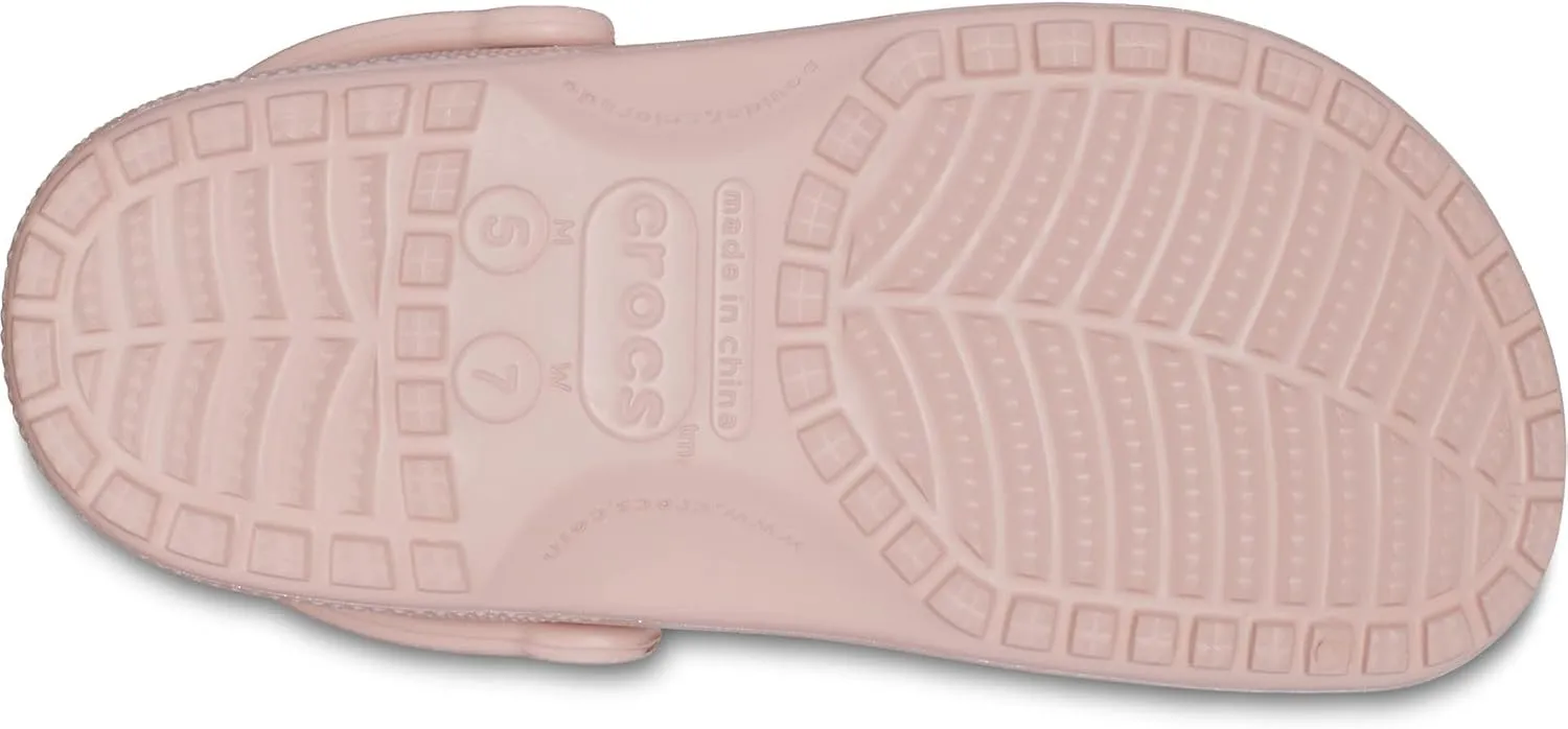 Crocs Unisex Adult Classic Glitter Clog