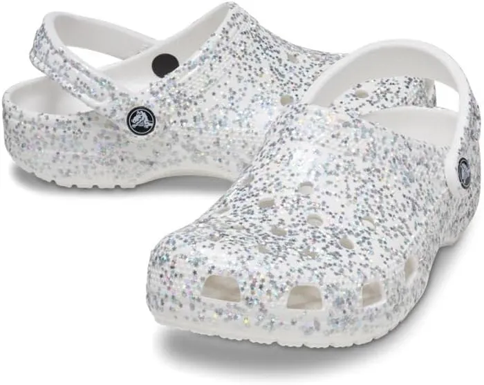 Crocs Unisex-Adult Classic Glitter Clog