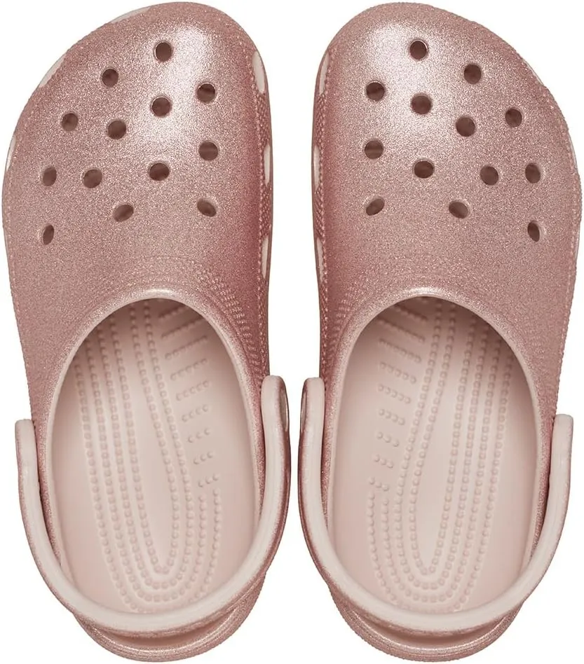 Crocs Unisex Adult Classic Glitter Clog