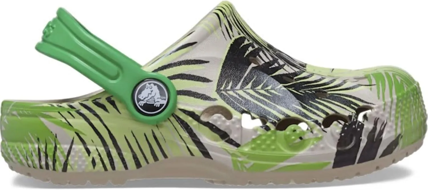 Crocs Unisex-Child Baya Graphic Tie-Dye Clogs