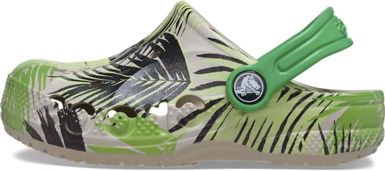 Crocs Unisex-Child Baya Graphic Tie-Dye Clogs