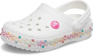 Crocs Unisex-Child Crocband Rainbow Band Clog