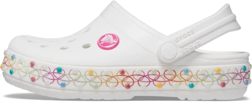 Crocs Unisex-Child Crocband Rainbow Band Clog