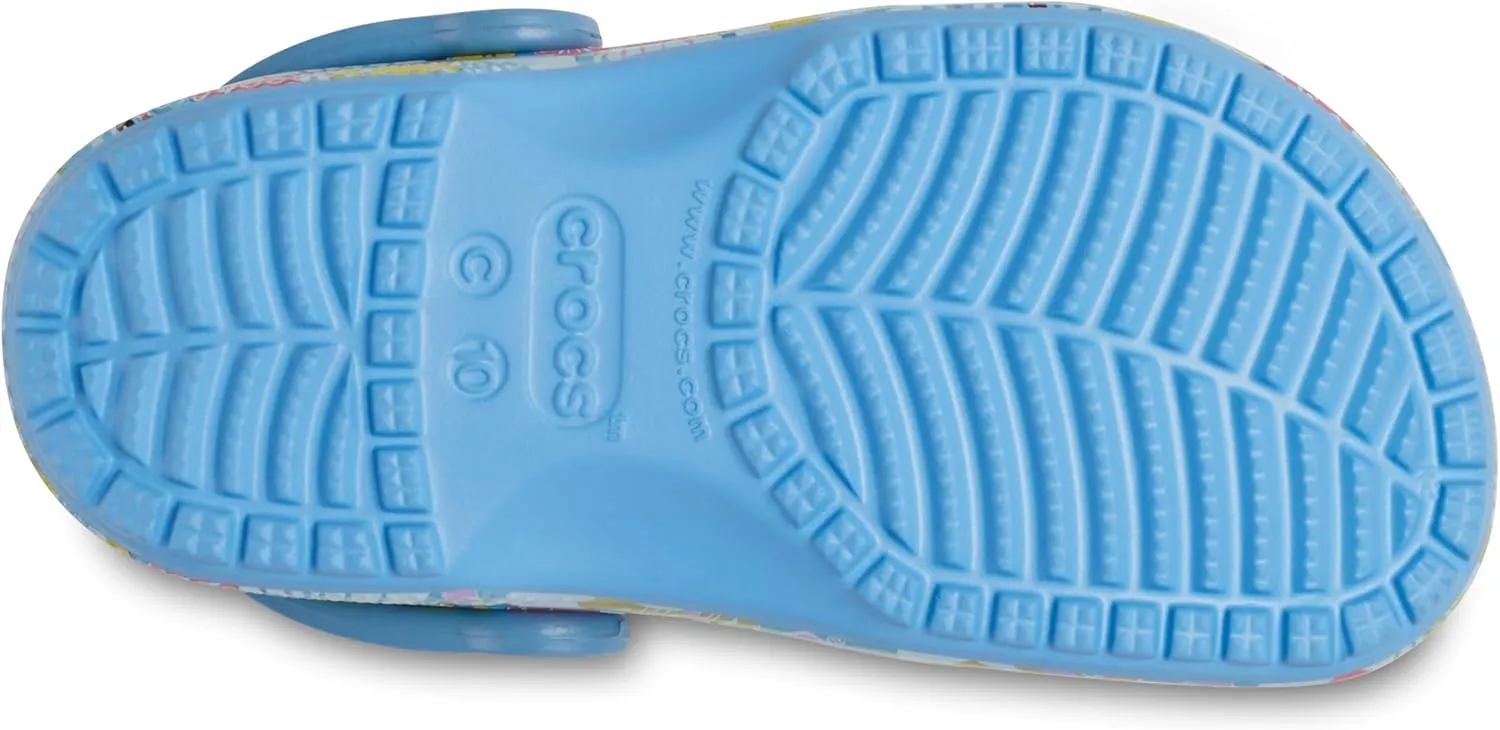 Crocs Unisex-Child Stitch Classic Clog (Little Kid/Big Kid)
