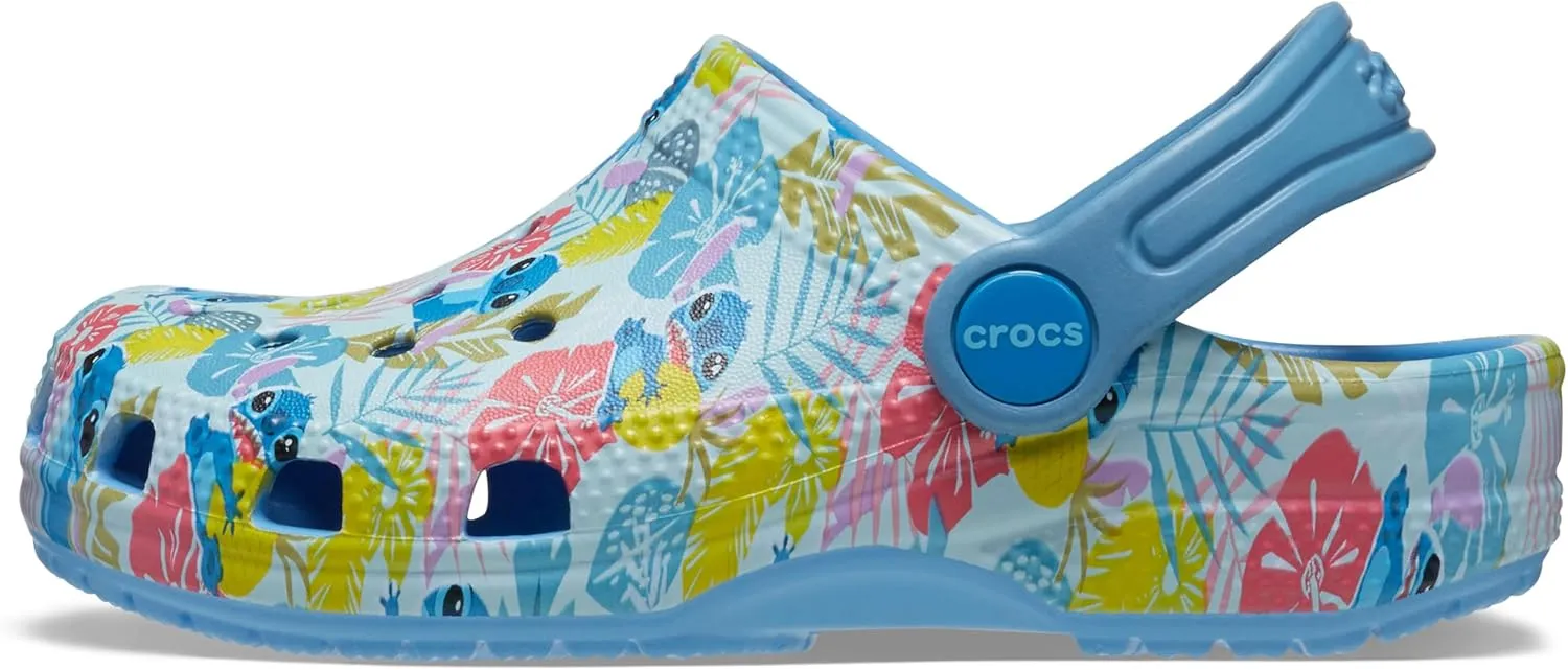 Crocs Unisex-Child Stitch Classic Clog (Little Kid/Big Kid)