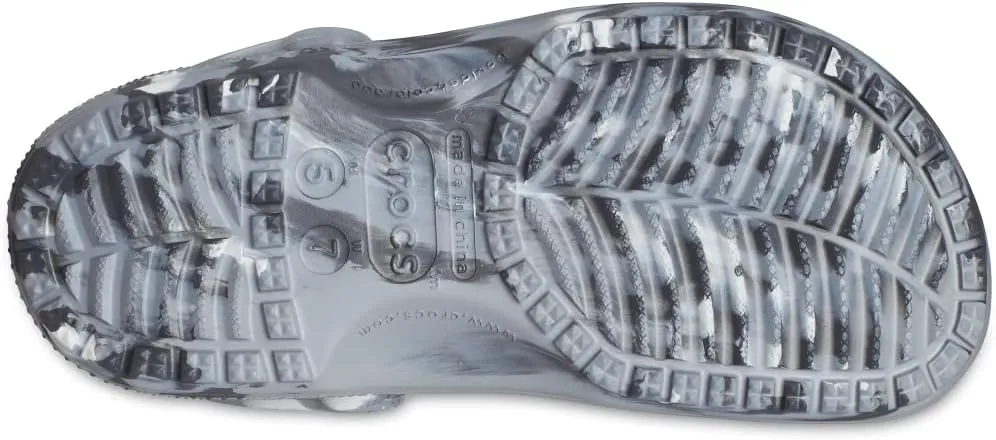 Crocs Unisex Classic Marbled Tie-Dye Clog