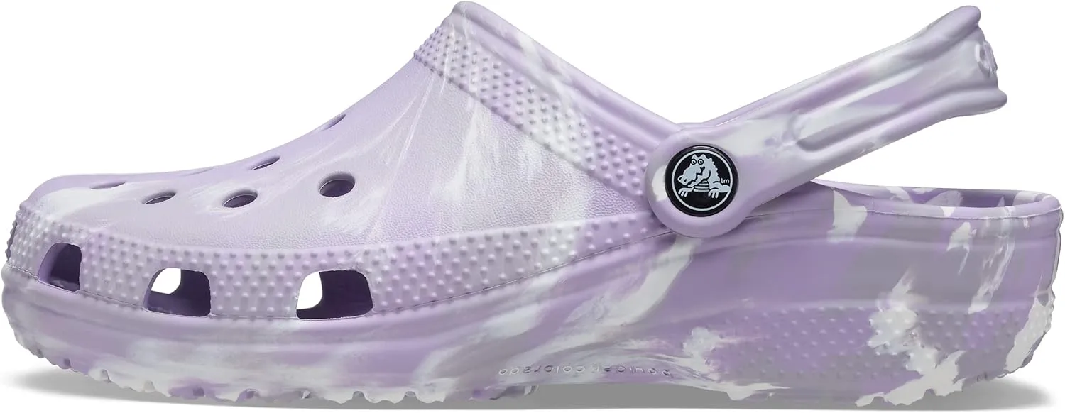 Crocs Unisex Classic Marbled Tie-Dye Clog